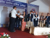 receiving award